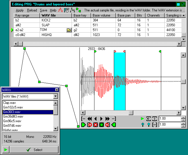 Virtual Sampler SDK Screenshot